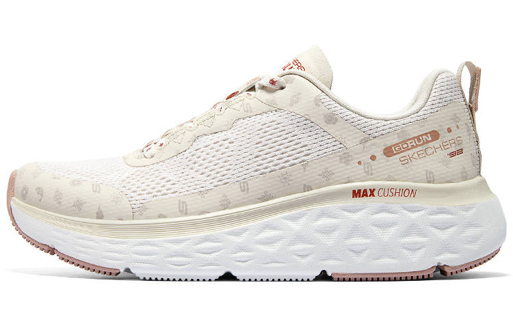 Skechers Cushioning Abrasion Resistant Cushioning, Wear Resistant Low top Casual Running Shoes Women's Ecru