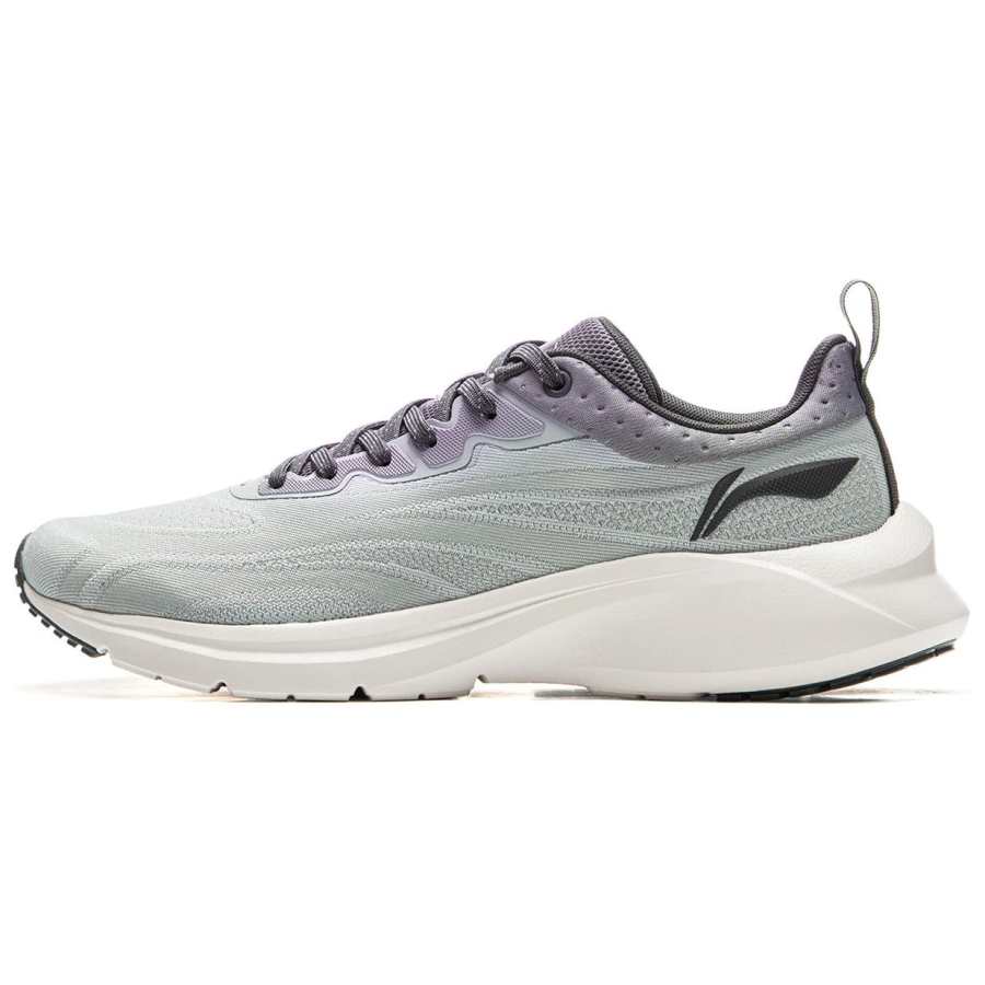 Li-Ning Li Ning YunQue Abrasion Resistant Low top Running Shoes Men's Gray