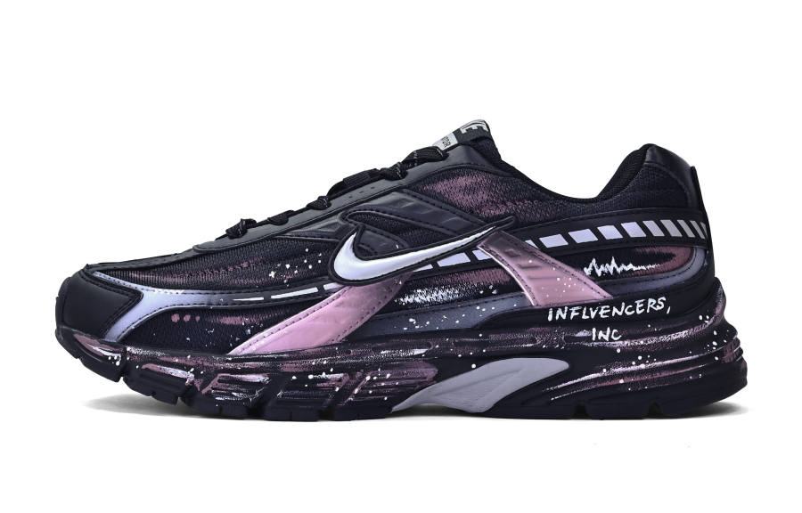Nike Nike Initiator Abrasion Resistant Low top Running Shoes Men's Black Pink
