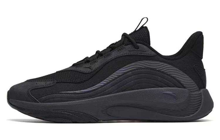 Anta Chao Bai Gz Breathable And Lightweight Low top Casual Shoes Women's Black