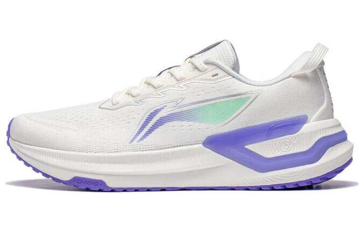 Li-Ning Li Ning YueYing 3.0 Comfortable Textile, TPU Cushioning, Wear Resistant Low top Casual Running Shoes Men's White