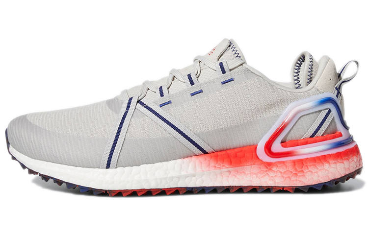 Adidas Adidas Solarthon Primegreen Spikeless Golf 'Grey Vivid Red'