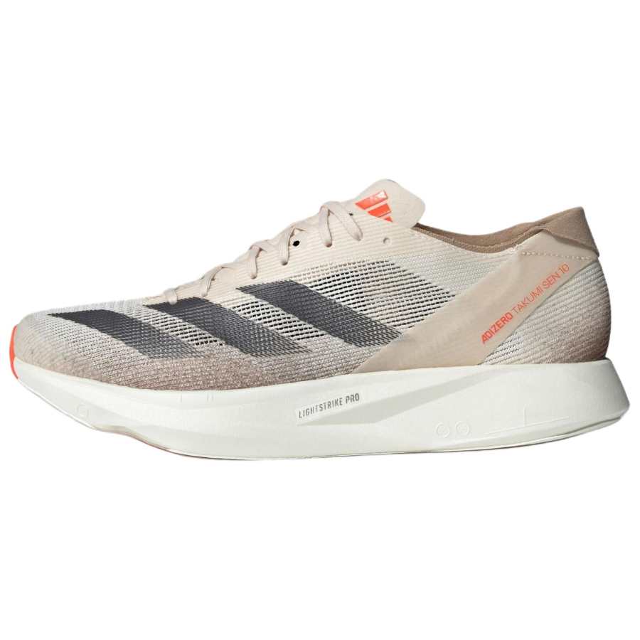 Adidas Adidas Adizero Takumi Sen 10 Low top Racing Running Shoes Men's Beige