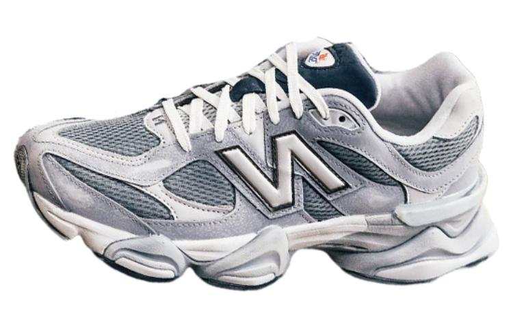 New Balance New Balance NB 9060 Abrasion Resistant Breathable Low top Running Shoes Men's Gray