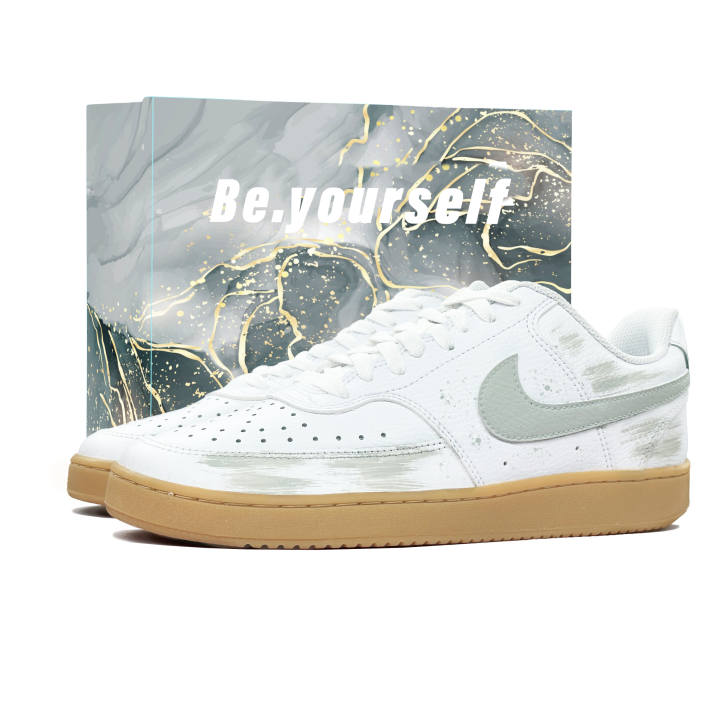 Nike Nike Court Vision 1 Night Tide No Sleep Quick Dry Abrasion Resistant Quick Dry Abrasion Resistant Low top