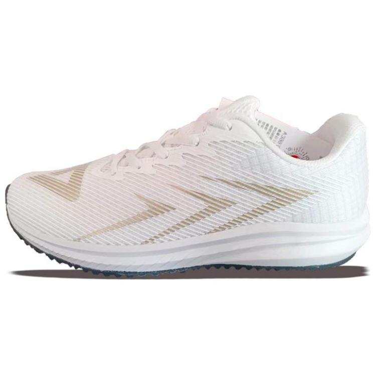 PEAK Cushioning, Wear Resistant Low top Running Shoes Unisex White Brown