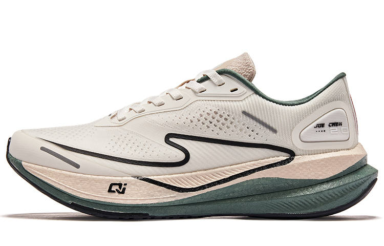 Erke Dust Free 2.0 Slip Resistant, Abrasion Resistant, Lightweight Low top Marathon Racing Running Shoes Men's White