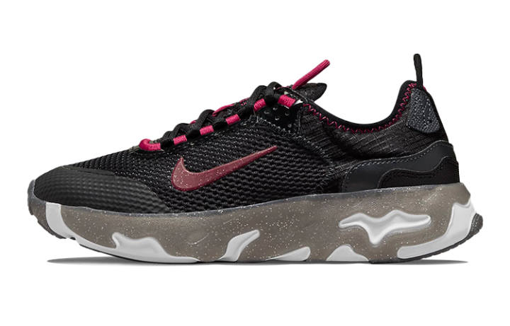 Nike Nike React Live Se Low Top Black/Pink Gs