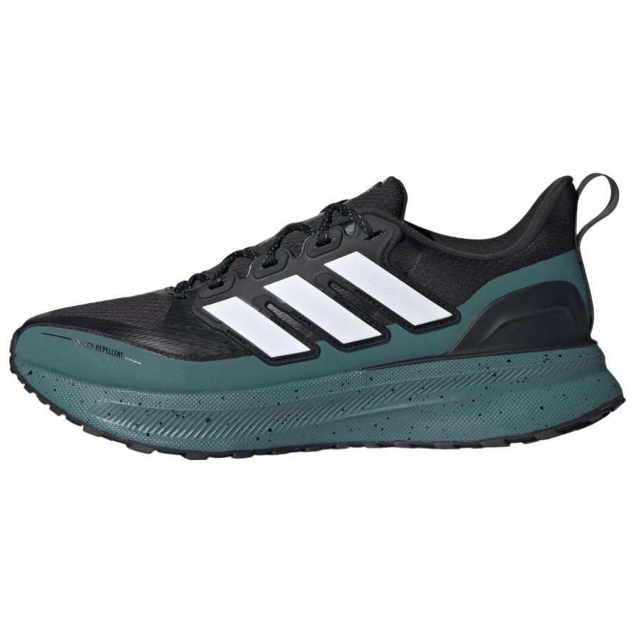Adidas Adidas ULTRARUN 5 Abrasion Resistant Breathable Low top Casual Running Shoes Unisex Black Cyan