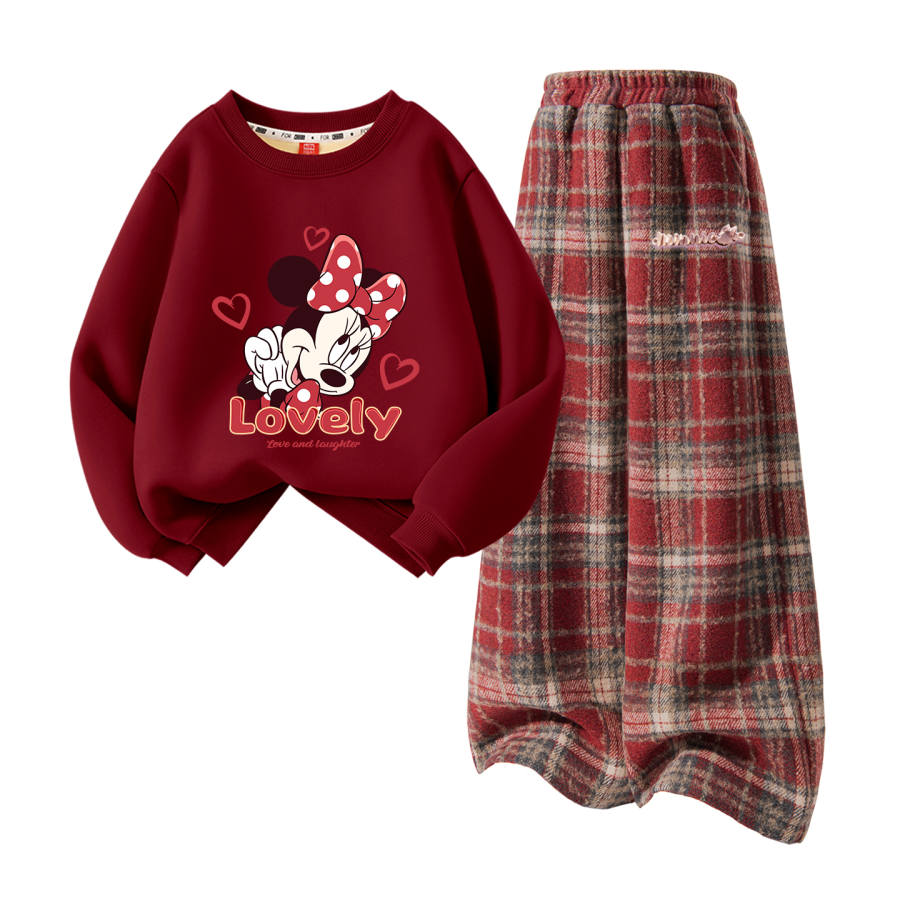 Disney Kids Tang Suits Crew Neck Thickness