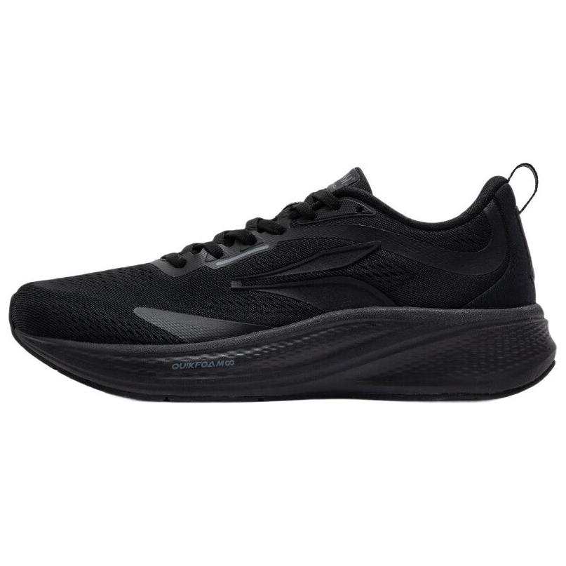 361° Wing 4.0 Slip Resistant And Breathable Low top Casual Running Shoes Men's Black