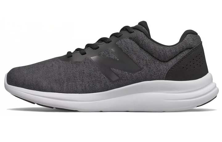 New Balance New Balance Comfortable Mesh, Textile, Synthetic Leather Low top Running Shoes Women's Black White
