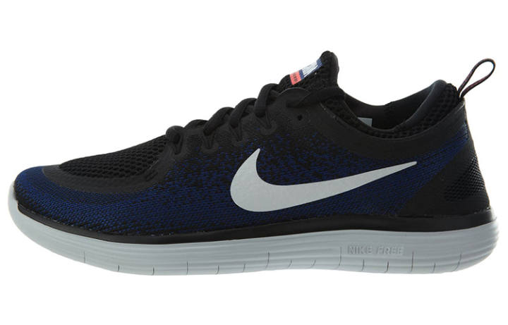 Nike Nike Free Rn Distance 2 Black White Deep Royal Blue