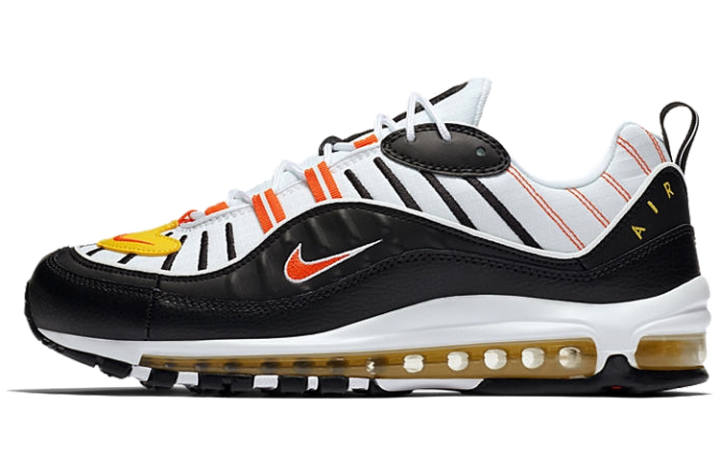 Nike Nike Air Max 98 Black White Yellow Crimson