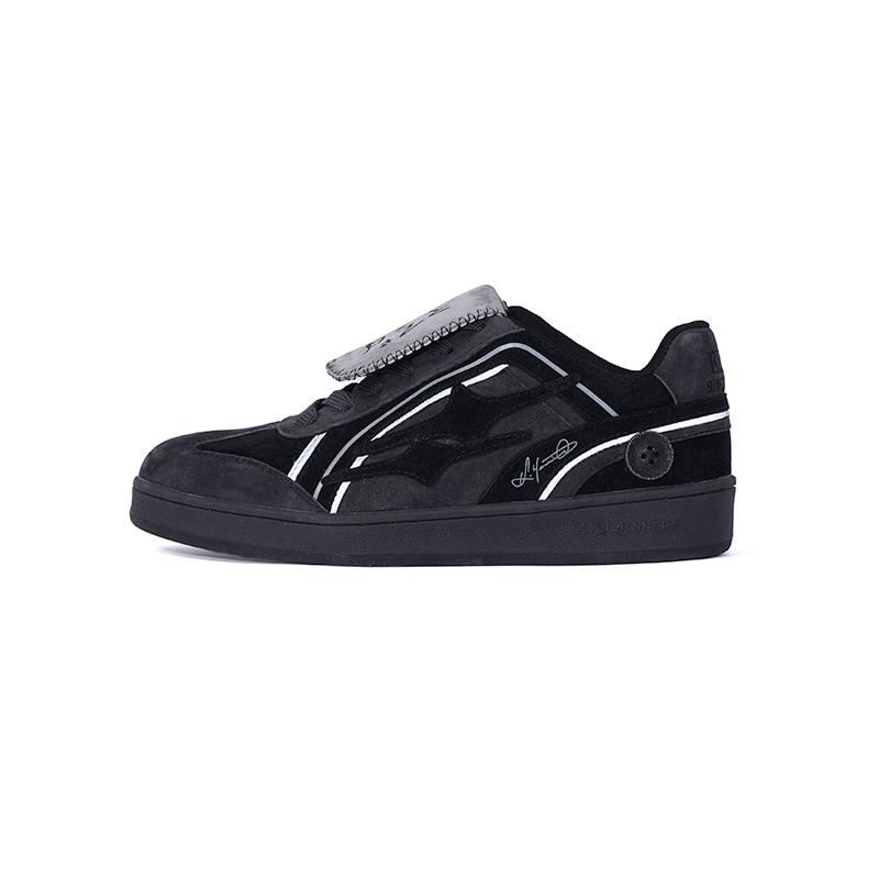 KILLWINNER KILLWINNER Coverage Abrasion Resistant Coverage Abrasion Resistant Low top Skateboard Shoes Unisex Black