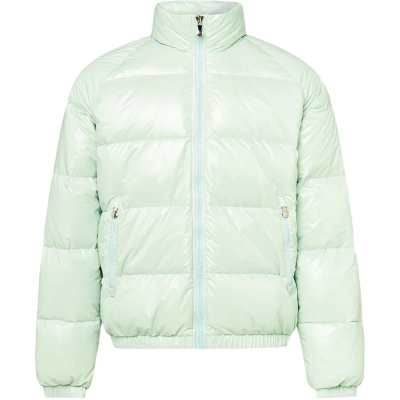 PYRENEX Down Jackets Unisex Aqua Green Stand Collar Moderate