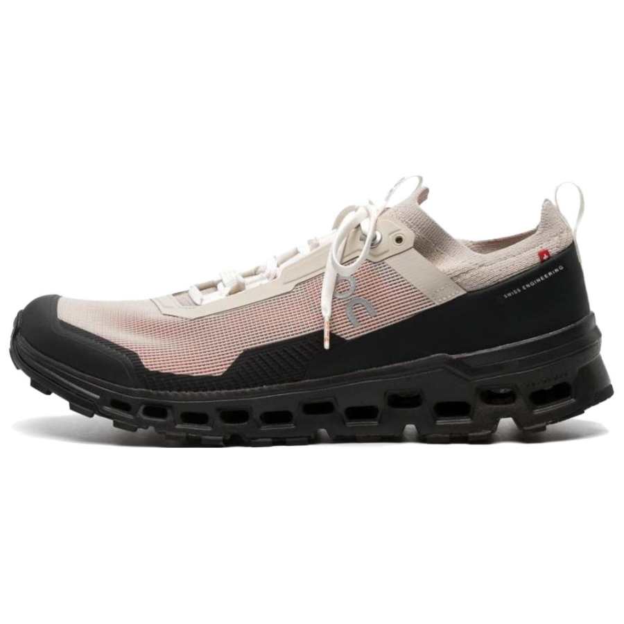 On Cloudultra 2 Comfortable Fabric Breathable Low top Trail Running Shoes Men's Black Brown