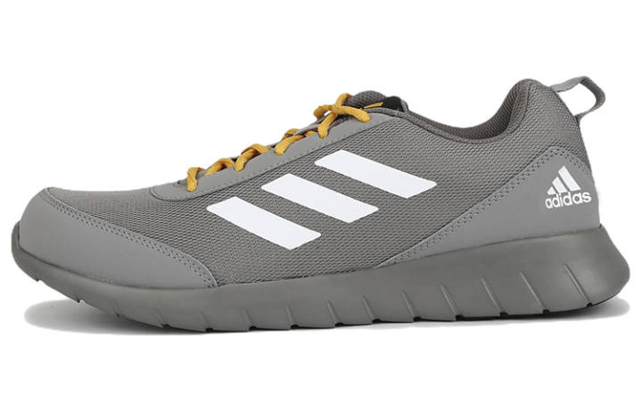 Adidas Adidas Adiscend Comfortable Abrasion Resistant Breathable Low top Running Shoes Men's Smoke Gray
