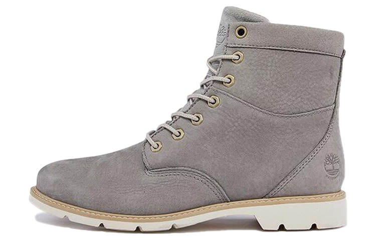 Timberland Campton 6 Inch Waterproof Wide Fit Boots 'Grey Nubuck' Women's