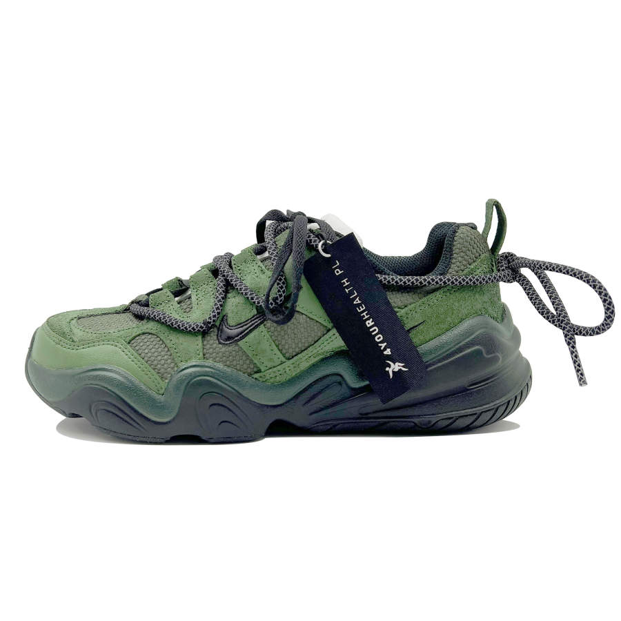 Nike Nike Tech Hera Ink Trend Suede Urban Techwear Cushioning Abrasion Resistant Breathable Low top Casual Shoes Unisex