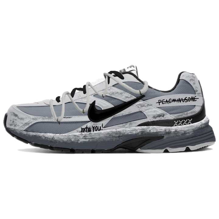 Nike Nike Initiator Running Shoes Unisex Low Top Gray, White, Black