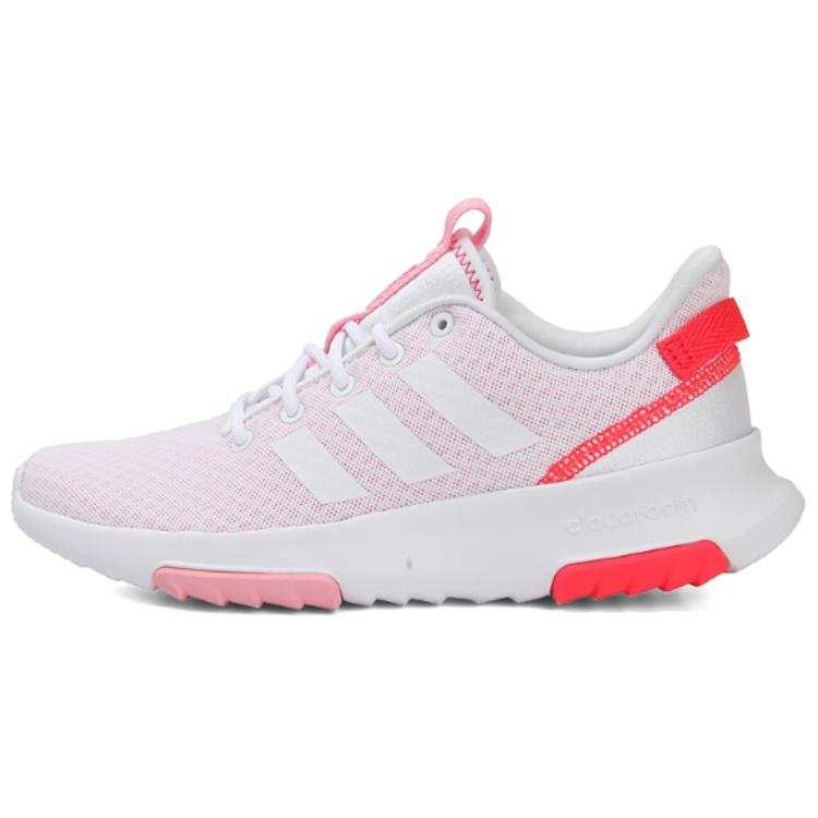 Adidas Adidas NEO Slip Resistant Abrasion Resistant Slip Resistant Abrasion Resistant Low top Casual Shoes Women's Pink