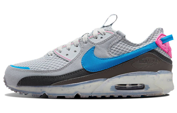 Nike Nike Air Max 90 Textile, Leather Cushioning Abrasion Resistant Cushioning, Wear Resistant Low top Running Shoes Men's