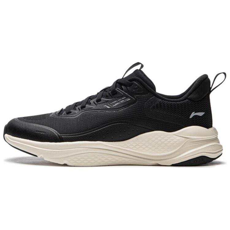 Li-Ning Li Ning Liuyun Slip Resistant Abrasion Resistant Low top Running Shoes Women's Black