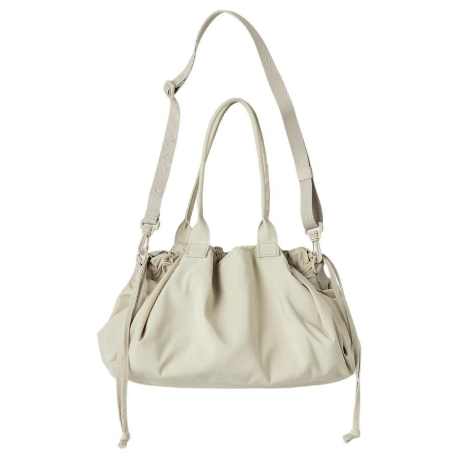 UNIQLO Polyester Handbag, Shoulder Bag Unisex Light Coffee