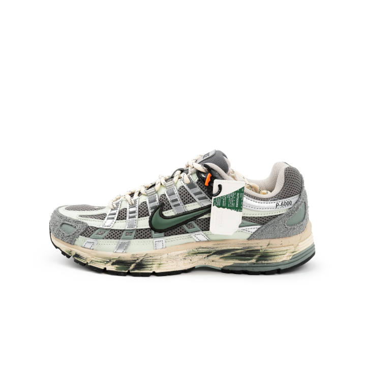 Nike Nike P 6000 Low top Running Shoes Unisex Gray Green