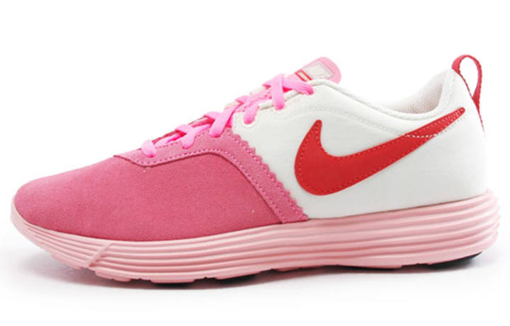 Nike Nike Lunarmtrl + Low Top Pink/White Women's