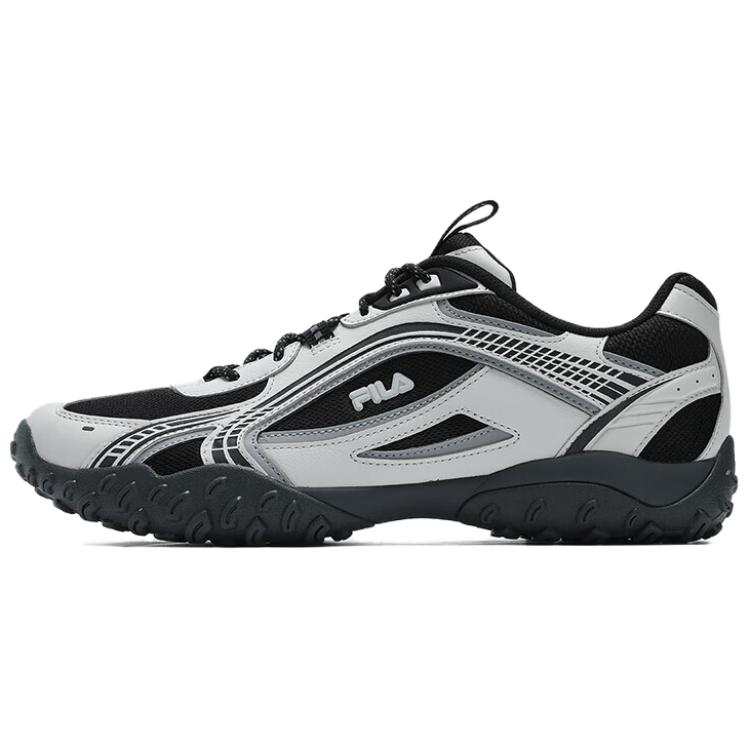 FILA Pebble Abrasion Resistant Low top Casual City Commuting Running Shoes Men's Gray