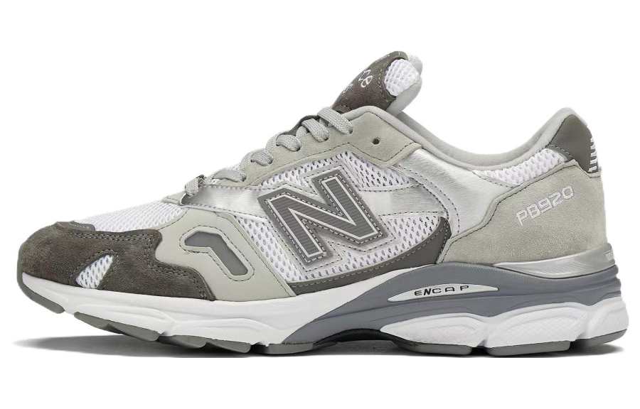 New Balance New Balance x Beams X PaperBoy NB 920 Low top Casual Running Shoes Unisex Gray White Made In UK