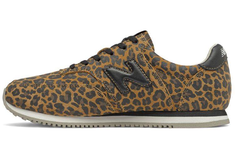 New Balance New Balance Comp 100 Animal Print Trainers Black/Brown Women's