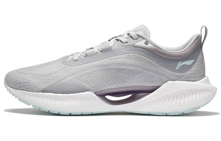 Li-Ning Li Ning Super Light 19 Fashion Textile, TPU Cushioning Slip Resistant Abrasion Resistant Reflective Low top