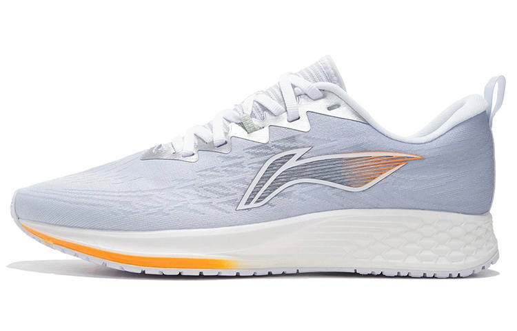 Li-Ning Li Ning Red Hare 4 Cushioning Slip Resistant Abrasion Resistant Low top Running Shoes Men's Blue