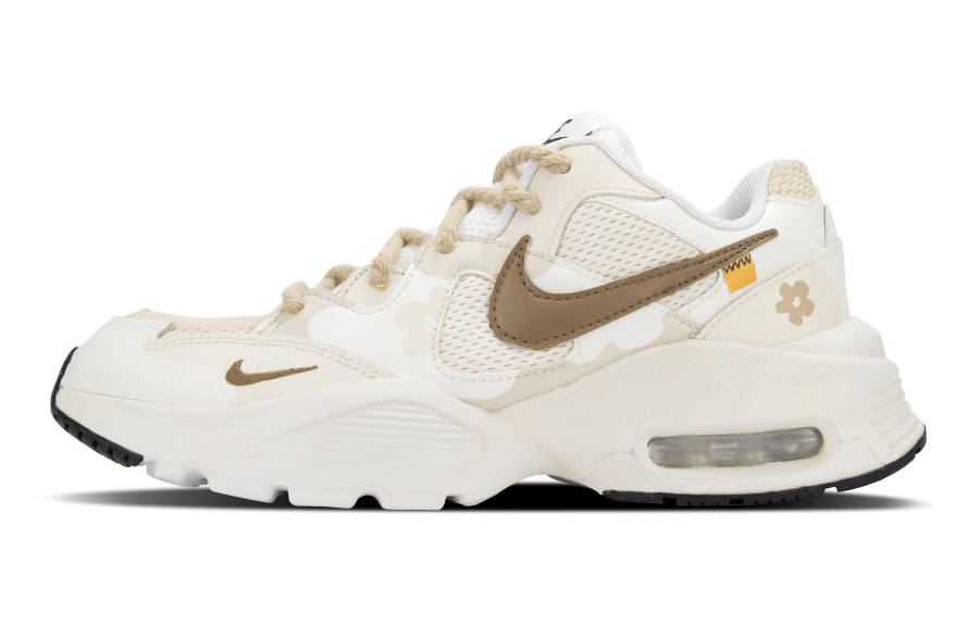 Nike Nike Air Max Fusion Low top Air Cushion Casual Running Shoes Women's Beige Brown