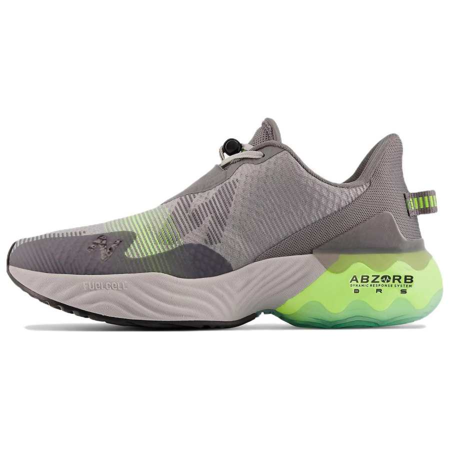 New Balance New Balance Rebel TR Comfortable Fabric Low top Running Shoes Men's Gray Green