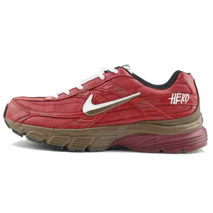 Nike Nike Initiator Cushioning Low top Casual City Commuting Running Shoes Unisex Red