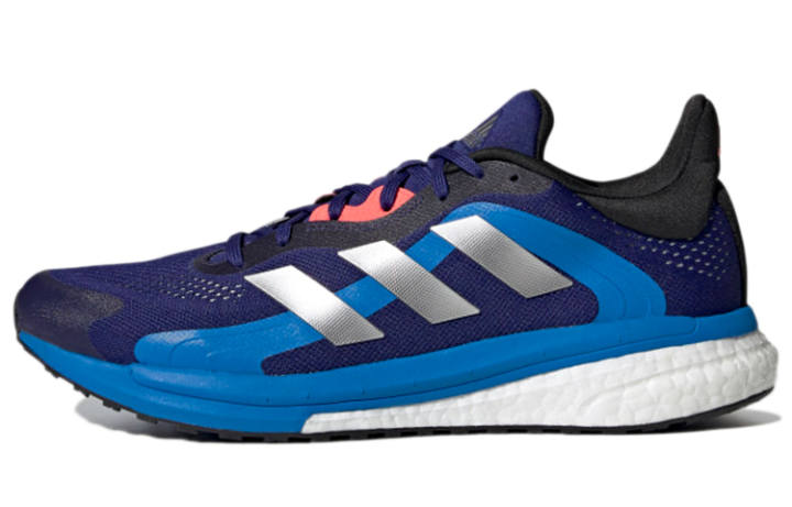 Adidas Adidas Solar Glide 4 ST Breathable Low top Running Shoes Men's Indigo