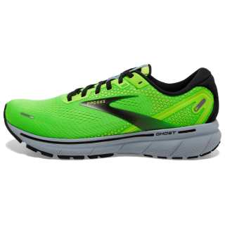 Brooks Ghost 14 Wear resistant And Lightweight Low top Running Shoes Men's Green