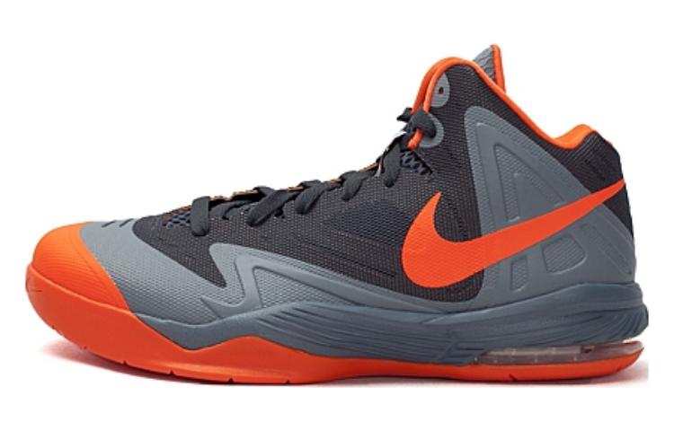 Nike Nike Cushioning, Wear Resistant Mid top Running Shoes Men's Black Gray