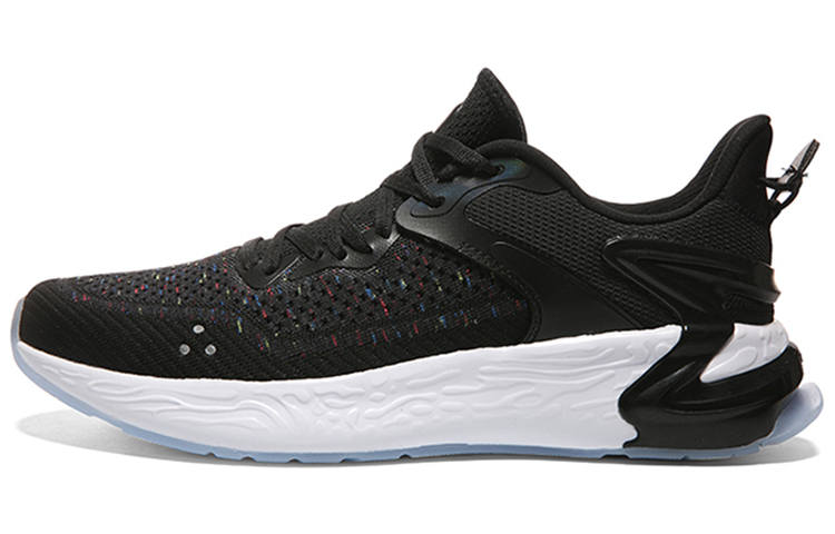 PEAK Slip Resistant, Abrasion Resistant, Cushioning, Lightweight, Breathable Low top Running Shoes Men's Black