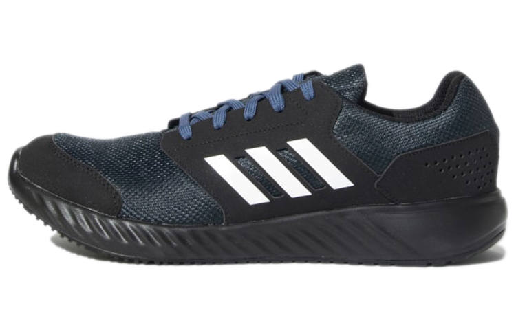 Adidas Adidas Comfortable Abrasion Resistant Slip Resistant Low top Running Shoes Men's Black