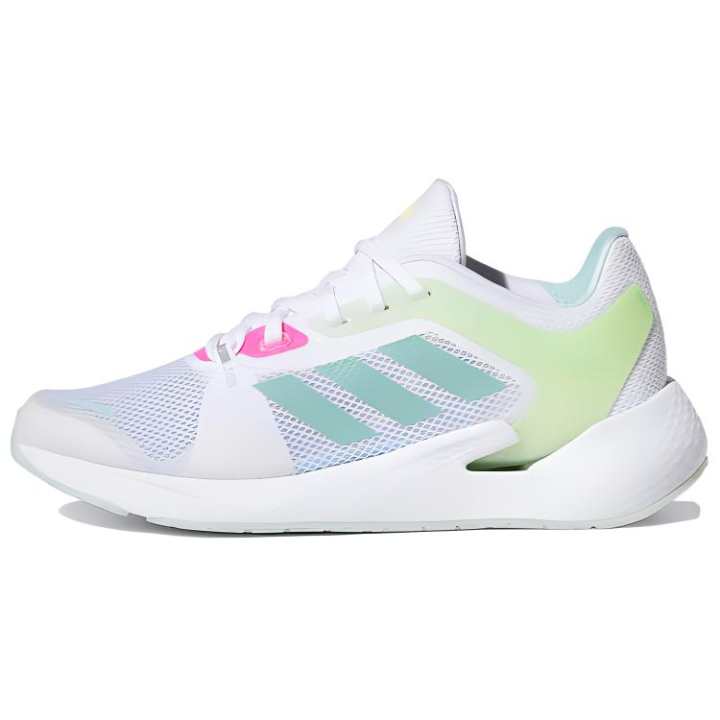 Adidas Adidas Alphatorsion 360 Fabric Breathable Low top Running Shoes Women's White Pink