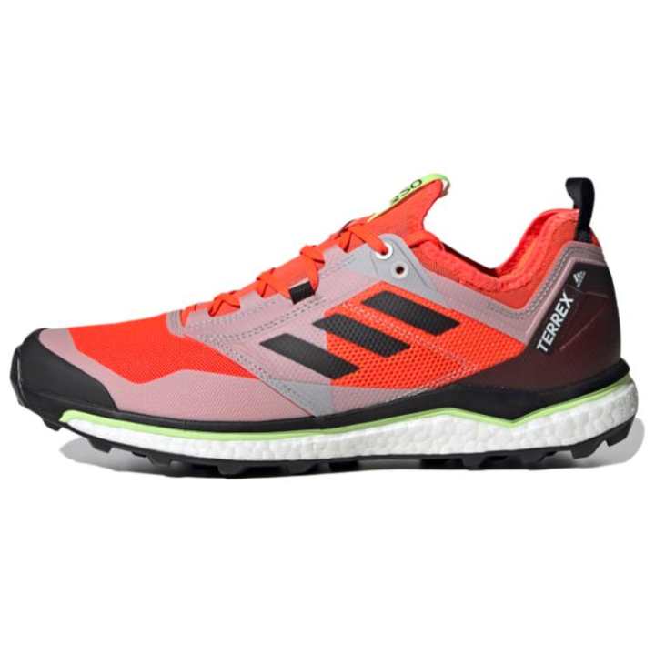 Adidas Adidas Terrex Agravic Slip Resistant Low top Running Shoes Men's Purple Red Black