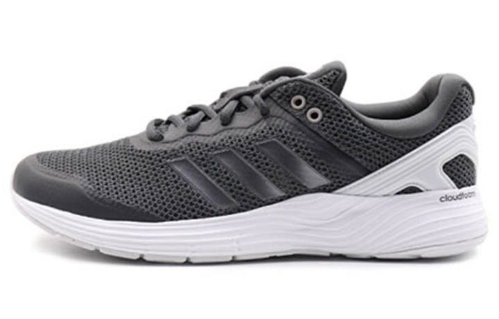Adidas Adidas Fluidcloud CC Ambitious Casual Breathable Low top Running Shoes Men's Gray White