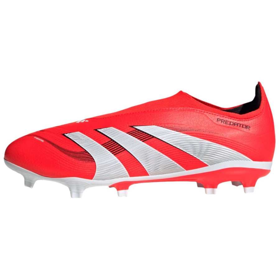 Adidas Adidas PREDATOR LEAGUE Slip Resistant Abrasion Resistant Soccer Shoes Unisex Red