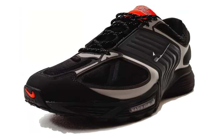 Nike Nike Slip Resistant Low top Running Shoes Men's Black Gray Red