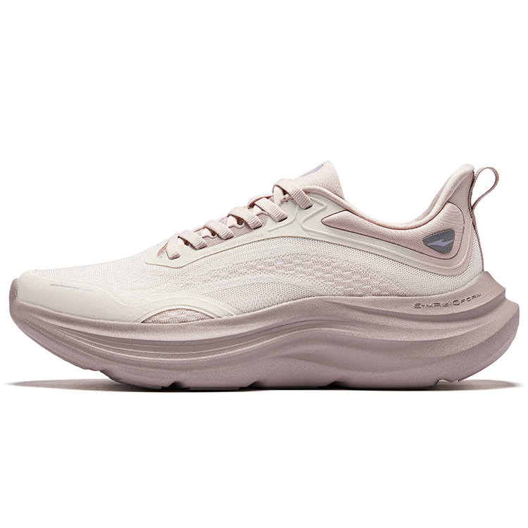 Erke Running Shoes Women's Low Top Unbleached Original Color Yam Gray